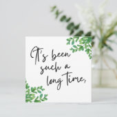 久しぶりだな友だち挨拶 カード (スタンド正面)