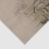 久保・春満が人形を作る宮廷女性 薄葉紙 (詳細)