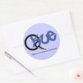 久恵ステッカー ラウンドシール (封筒)