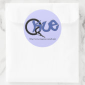 久恵ステッカー ラウンドシール (バッグ)