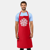 久我竜胆車 エプロン (着用した状態)