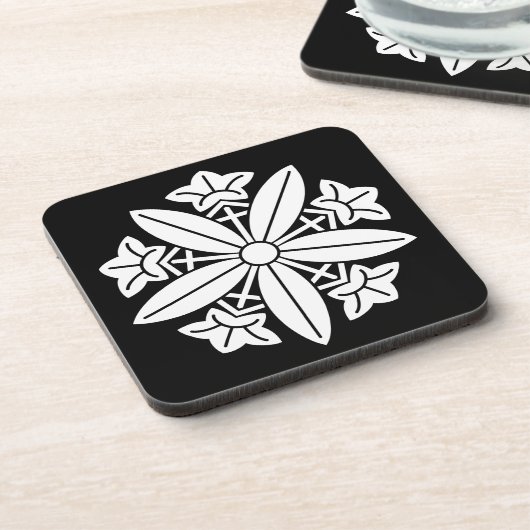 久我竜胆車 コースター (左側)