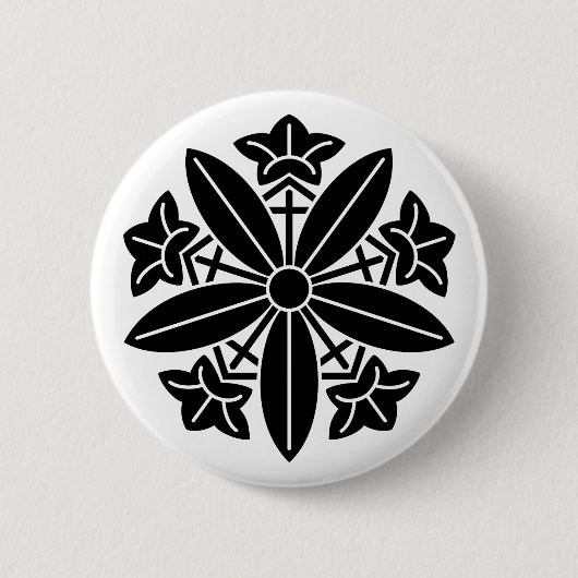 久我竜胆車 缶バッジ (正面)