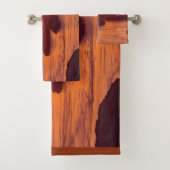 久留島海峡大橋と久留志のぼんやりした夕日 バスタオルセット (インサイチュ)