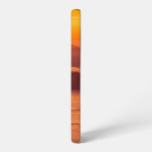 久留島海峡大橋と久留志のぼんやりした夕日 SAMSUNG GALAXYケース (左側面)