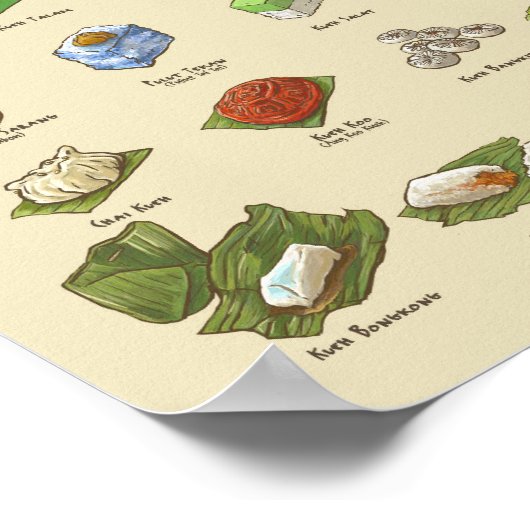 久絵羽 | 粿 I (A4) ポスター (角)