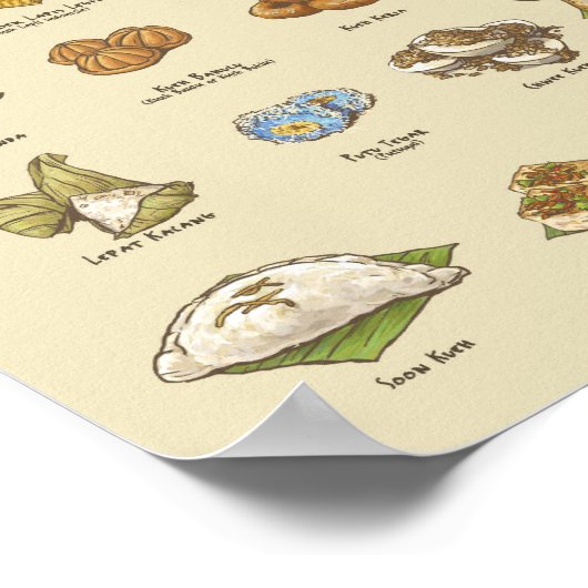 久絵羽 | 粿 II (A4) ポスター (角)