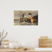 乏ストライプの水着 ポスター (キッチン)