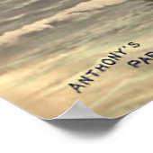 乏ストライプの水着 ポスター (角)