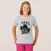 乗おもしろいり心地の良い車 Tシャツ (正面フル)