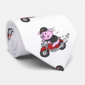 乗おもしろい用バイク|背景色を選択 ネクタイ (ロール)