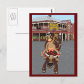 乗っちゃえカウガール ポストカード (正面/裏面)