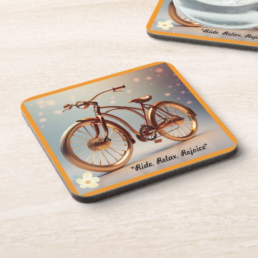 「乗って落ち着け」 コースター (左側)