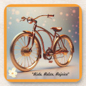 「乗って落ち着け」 コースター (正面)