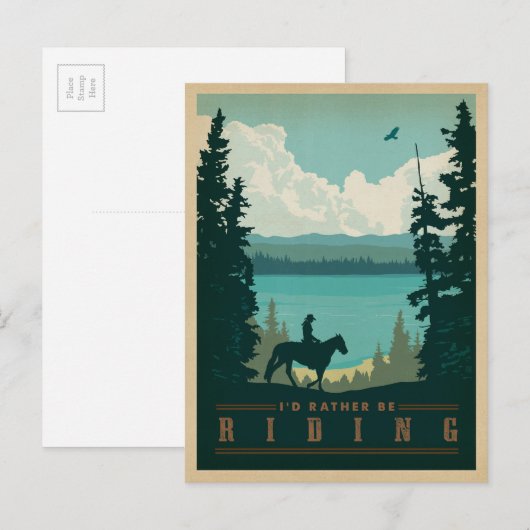 乗りたい ポストカード (正面/裏面)