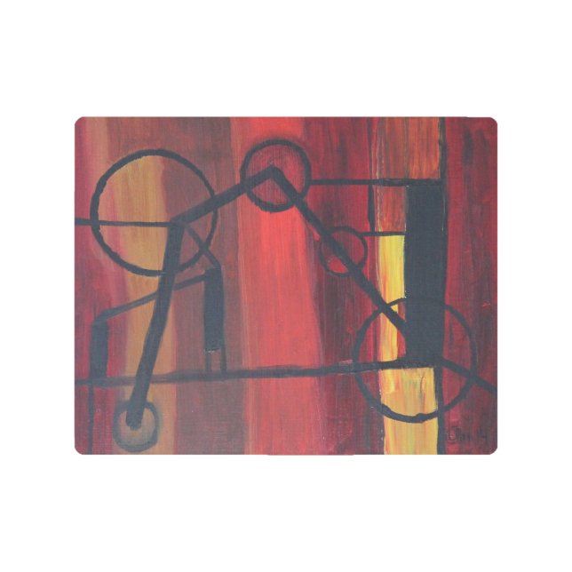 乗りたい メタルプリント (正面)