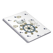 乗り物を引っ張るカモメ ノートブック (右側)