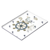 乗り物を引っ張るカモメ ノートブック (左側)