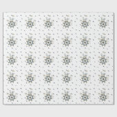 乗り物を引っ張るカモメ ラッピングペーパー (フラット)