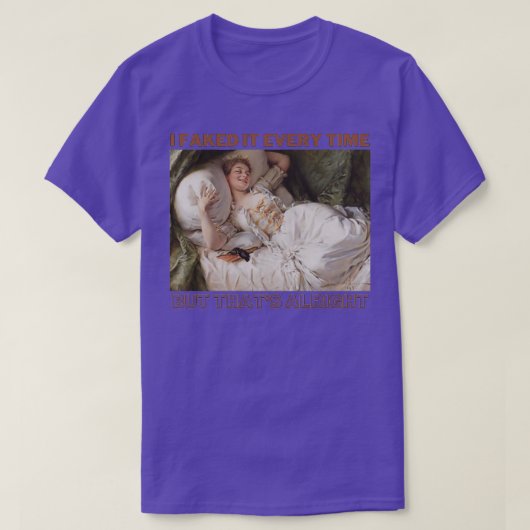 乗り物酔いの歌詞アート Tシャツ (デザイン正面)