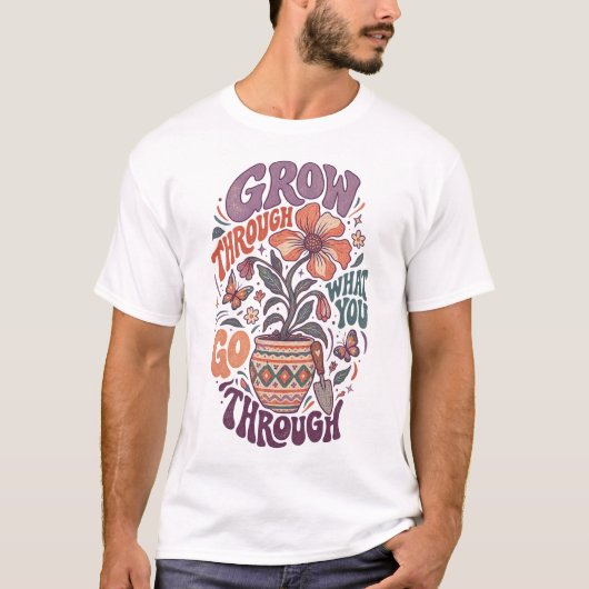 乗り越えた先に奇跡は起こる Tシャツ (正面)