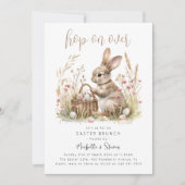 乗り越える |イースターブランチ 招待状 (正面)