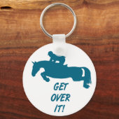 乗り越える キーホルダー (正面)