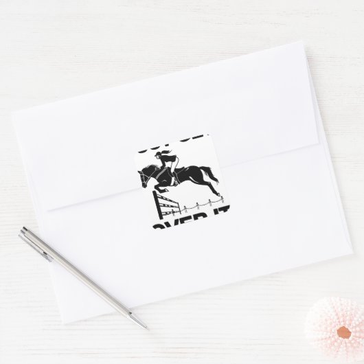 乗り越える スクエアシール (封筒)