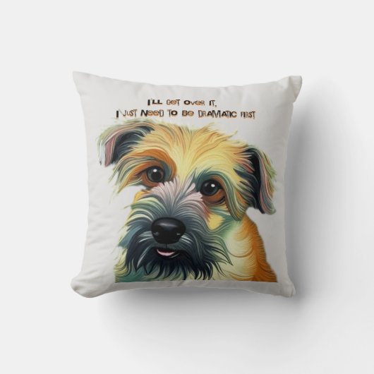 乗り越える、最初にドラマチックな行動が必要だ クッション (正面)