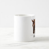 乗るために住んで下さい! コーヒーマグカップ (中央)