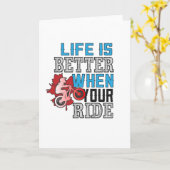 乗ると命が伸びる カード (黄色い花)