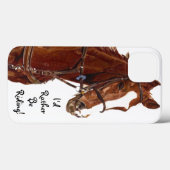 乗るほうがいい！馬箱 Case-Mate iPhoneケース (裏面 (横))