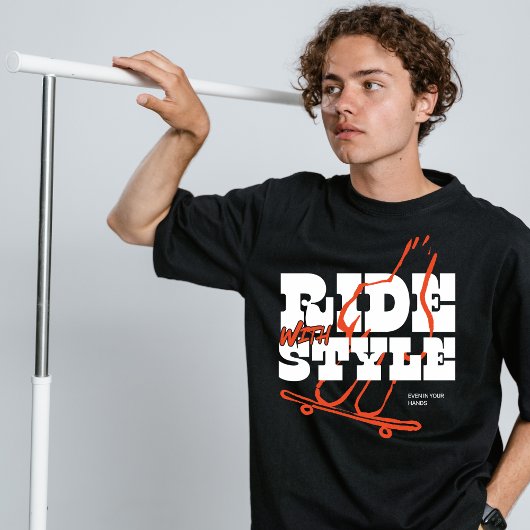 乗るスタイル通り衣服Tシャツ Tシャツ