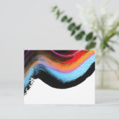 乗る抽象芸術 ポストカード (スタンド正面)