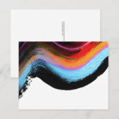 乗る抽象芸術 ポストカード (正面/裏面)