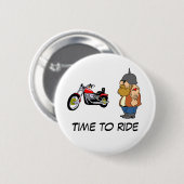 乗る時間 缶バッジ (正面&裏面)