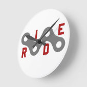 乗る（チェーン） ラウンド壁時計 (傾斜)