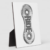 乗る フォトプラーク (側面)