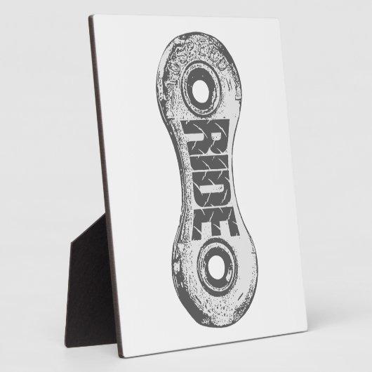 乗る フォトプラーク (側面)