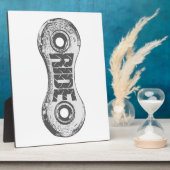 乗る フォトプラーク (側面)