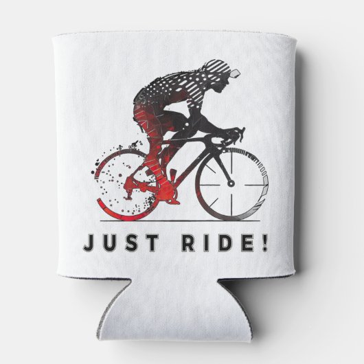 乗れ！-サイクリングデザイン 缶クーラー (裏面)