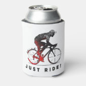 乗れ！-サイクリングデザイン 缶クーラー (缶裏面)