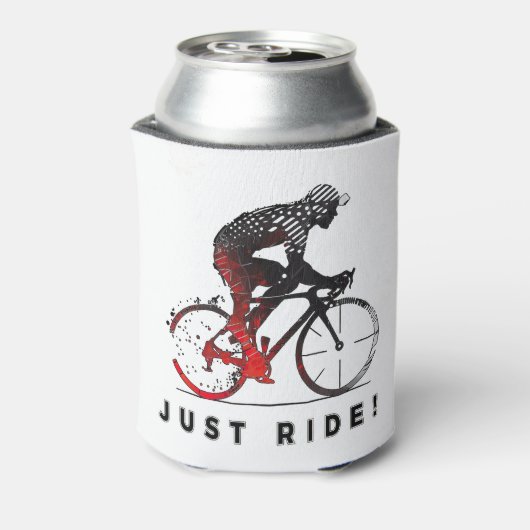 乗れ!-サイクリングデザイン 缶クーラー (缶裏面)
