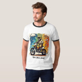 「乗れ、シャイン遊」 Tシャツ (正面フル)