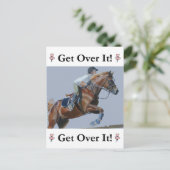 乗れ！馬のジャンパー ポストカード (スタンド正面)