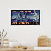 乗れ！(US02156) ポスター (キッチン)