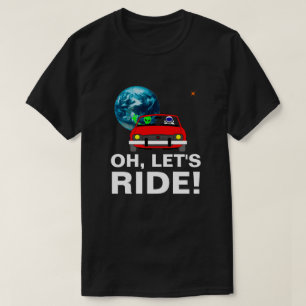 乗ろう!カスタマイズおもしろい可能 Tシャツ