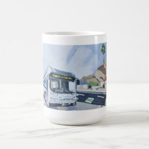 乗ろう コーヒーマグカップ