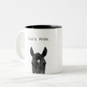 乗ろう ツートーンマグカップ (正面左)