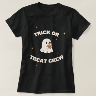 乗務員のTシャツをトリックまたはトリートする Tシャツ